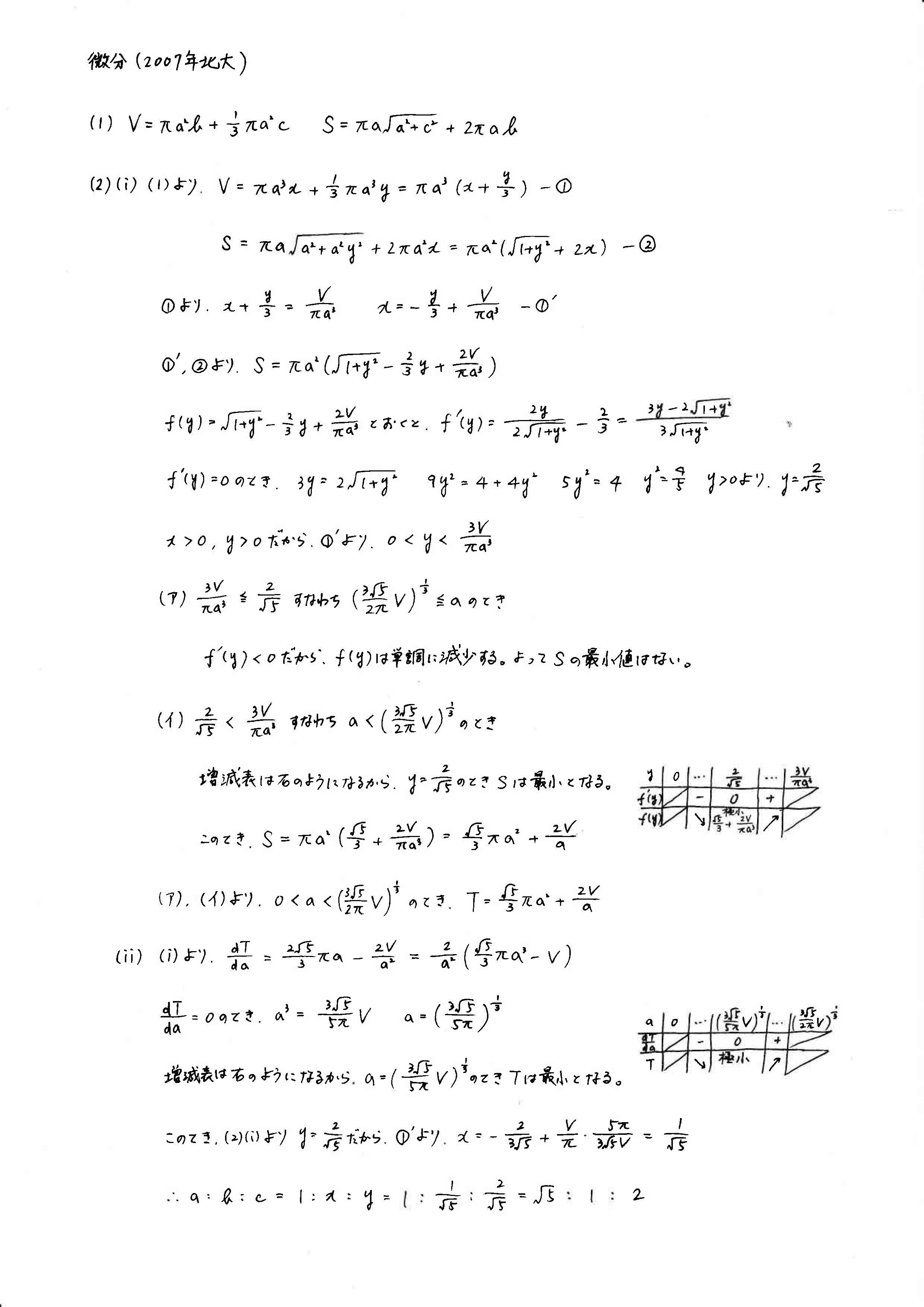 札幌 数学専門塾｜北大数学【出題傾向＆入試対策】｜アンビシャス
